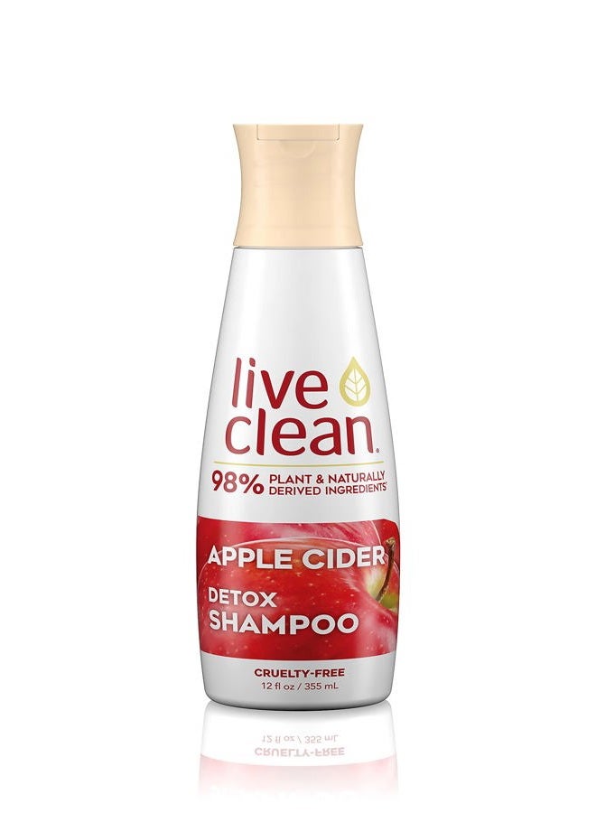 Live Clean Shampoo, Clarifying Apple Cider, 12 Oz - Image 1