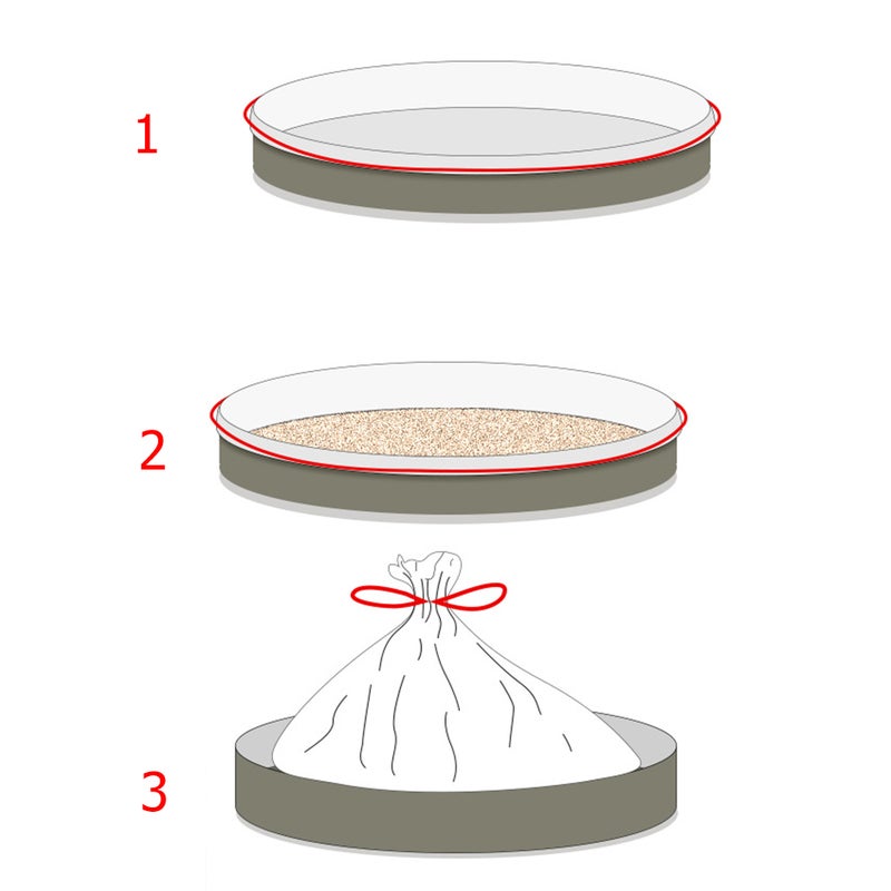 10pcs Disposable Cat Litter Bags Drawstring Litter Bags Pet Cat Supplies for Home Shop Assorted style - Image 2