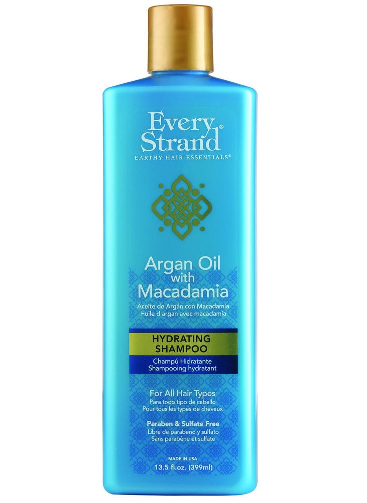 Every Strand - Every Strand Argan Oil with Macadamia Hydrating Shampoo 399 ML - Image 1