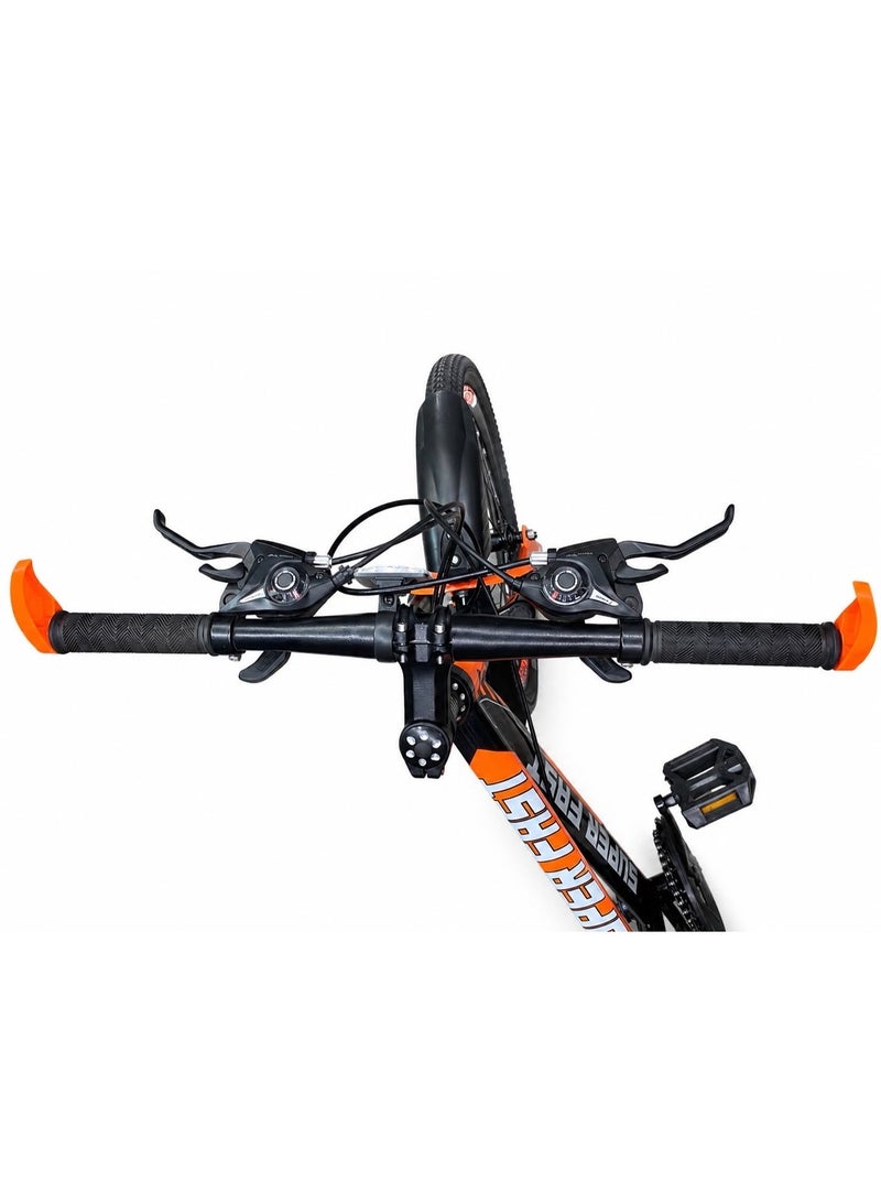 Super Fast India Super Fast Mountain Bike- 20 Inch- 21 Speed-Front Suspension- Disc Brakes - Image 5