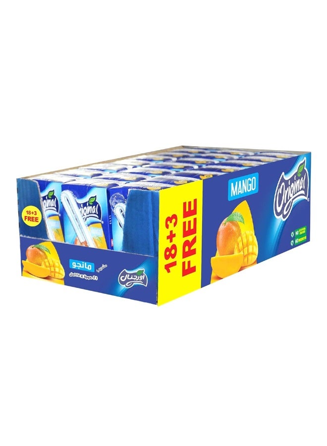 Original Mango Drink, 125 ml × 18