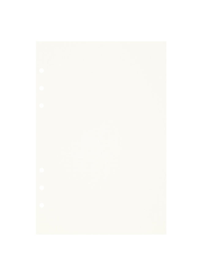 Zelten 3 Pack A5 135 Sheets/270 Pages Blank Loose Leaf Punched Paper Refills Paper for 6 Hole Binder Personal Organizer Diary Notebook Refillable Planner - Image 2