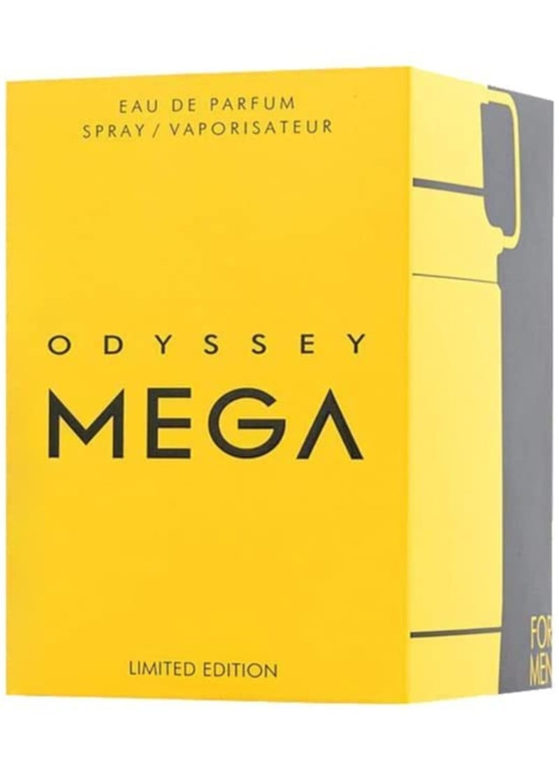 Armaf Armaf Odyssey Mega Limited Edition Eau De Parfum 60ml Yellow, Perfumes For Men, Fragrance For Him  - Image 2