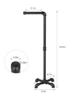 Generic Toilet Roll Paper Holder Stand Bathroom Tissue Paper Roll Holder Free Standing Storage for Bathroom Floor Standing Toilet Roll Dispenser  - Image 2