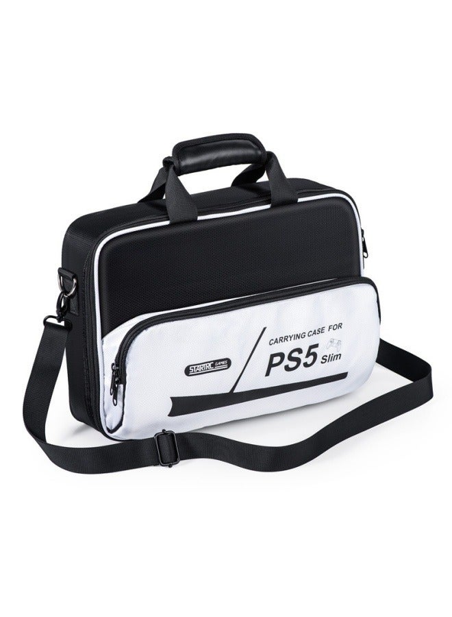 PlayStation 5 console carrying case (Slim), PlayStation 5 Slim Protective Travel Case, Large-capacity storage bag compatible with new PS5 Slim Discs and Digital Edition (not available on PS5) in 2023  - Image 1