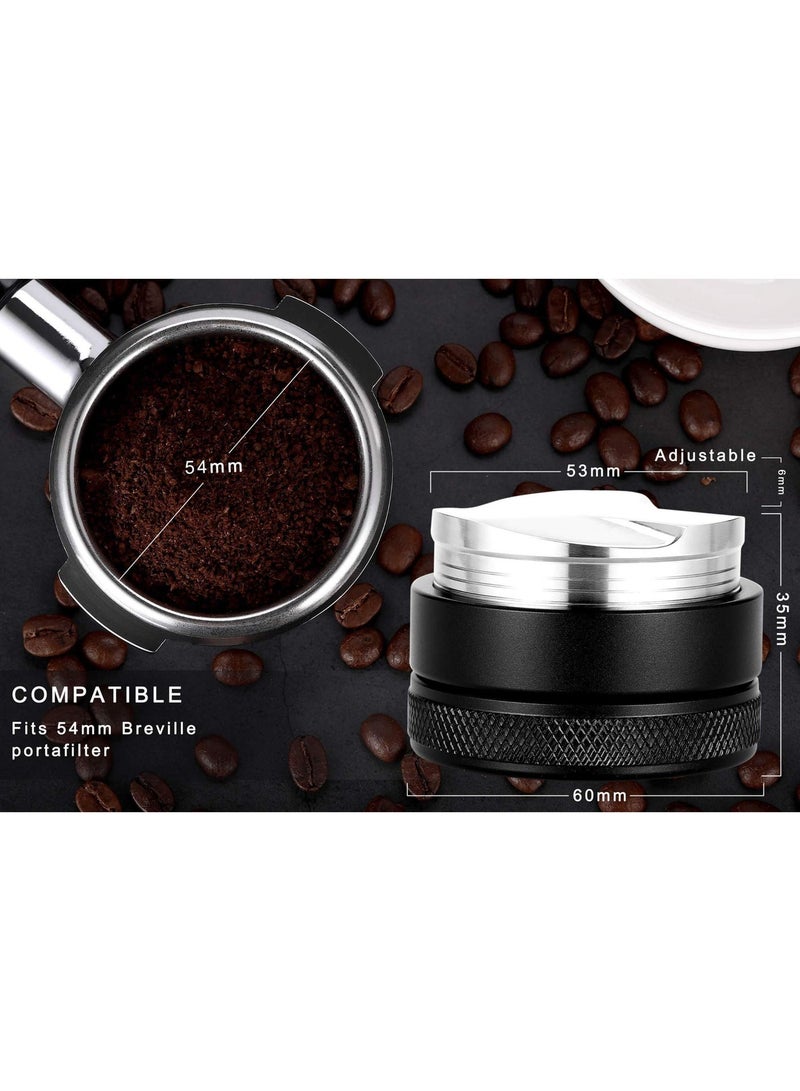 Seayoo 53mm Coffee Distributor, Espresso Distribution Tool, Coffee Leveler Compatible with Breville 54mm Portafilter - Image 3