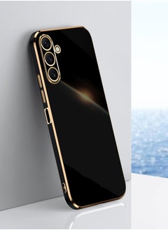 Samsung Galaxy A25 5G Case Cover, Luxury Plating Soft Back Cover, Raised Full Camera Protection, Slim Thin TPU Mobile Phone Case