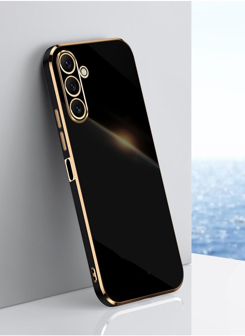 Generic - Samsung Galaxy A25 5G Case Cover, Luxury Plating Soft Back Cover, Raised Full Camera Protection, Slim Thin TPU Mobile Phone Case - Image 1