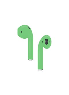 CAVIAR Customized Airpods 2nd Generation Automotive Grade Scratch Resistant Mint Green Matte  - Image 3