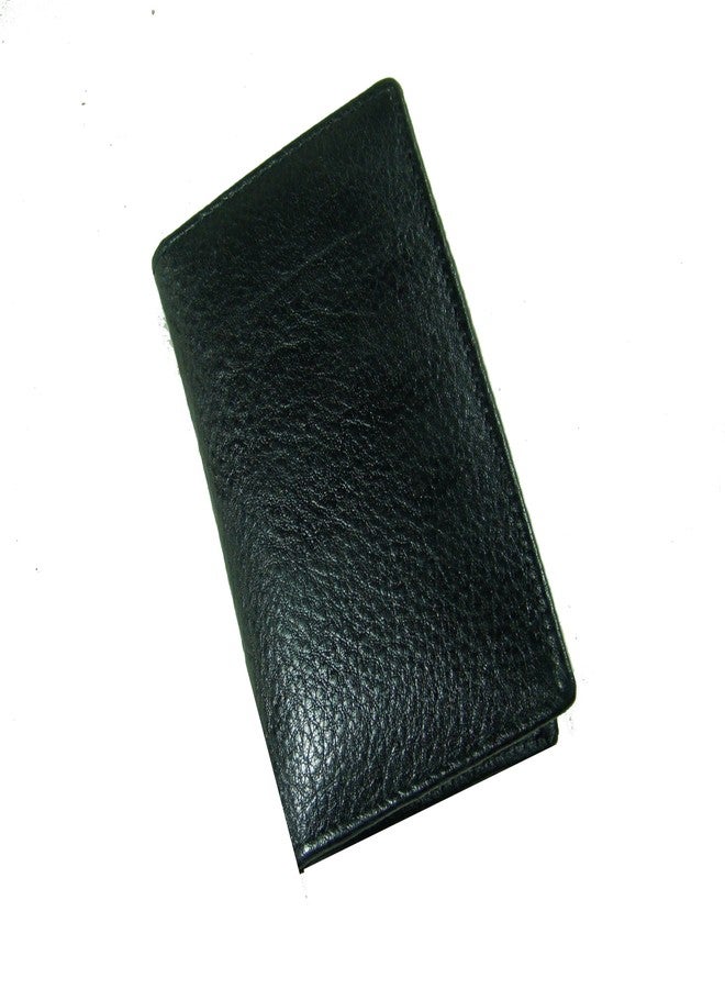 essart Genuine Leather Card Holder with Sim Card or Memory Card Slot - Black - Image 4