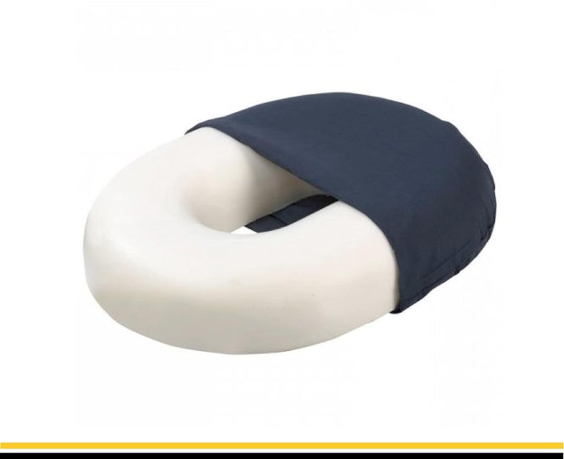Coirolux Orthopaedic Coccyx PU Foam Donut Ring Cushion for Haemorrhoids Tailbone Support  - Image 1