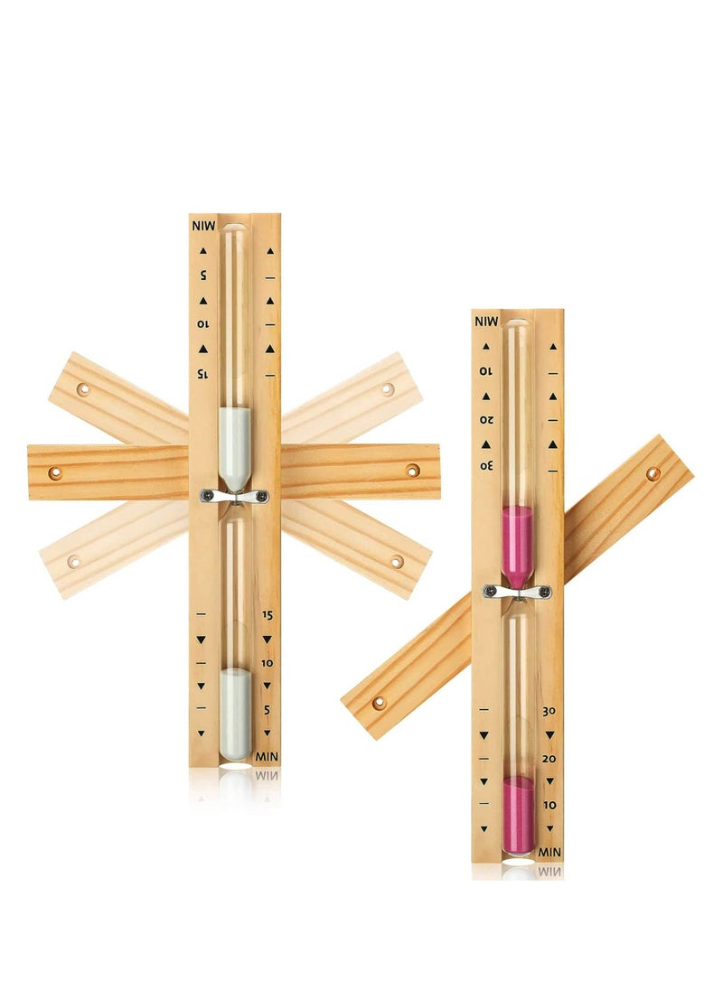 Aqua - Sauna Hourglass Sand Timer - Image 1