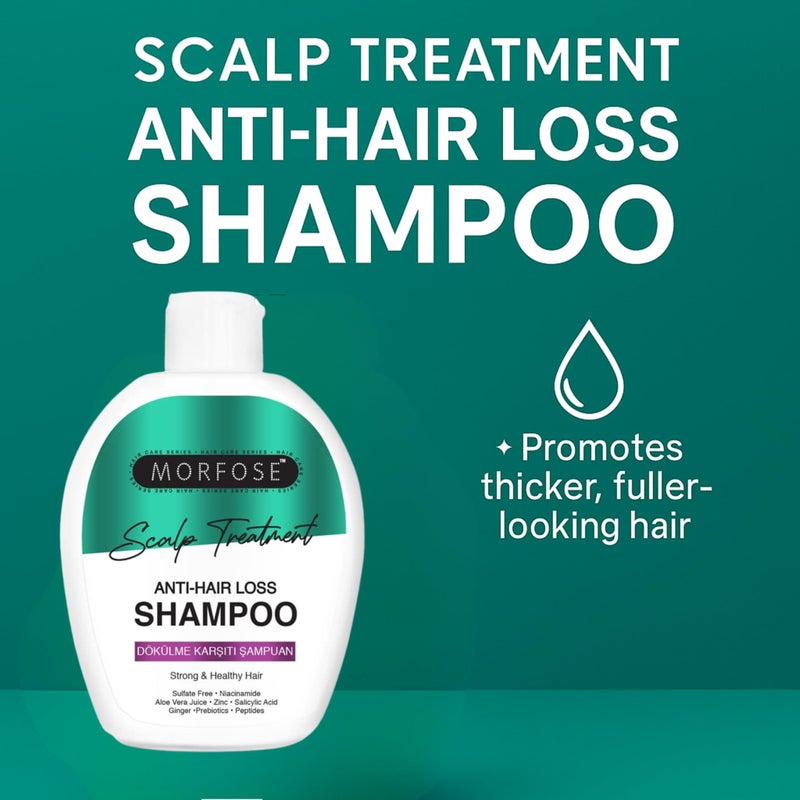 Morfose Scalp Treatment Anti Hair Loss Shampoo, 10.14 Fl Oz - Image 2