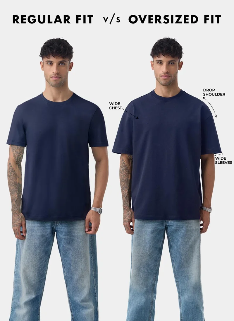 The Souled Store  The Souled Store Men DC Darkseid Black Printed Oversized T-Shirts for Men | Best Price UAE