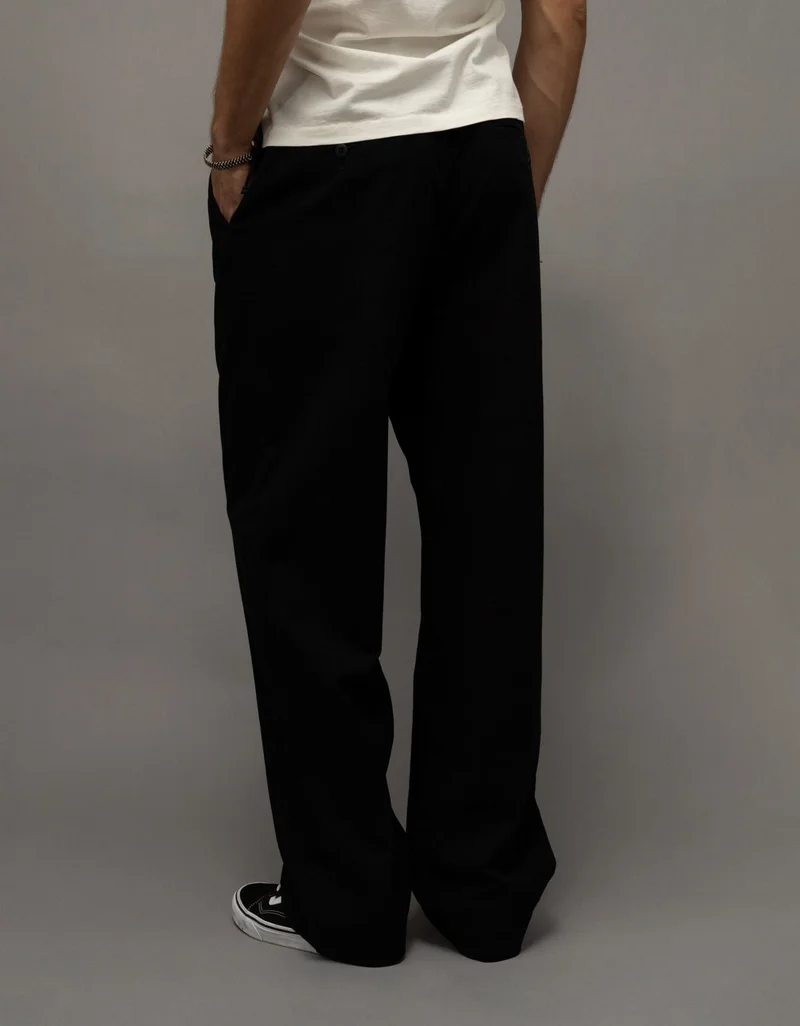 American Eagle AE Loose Pleated Trouser Pant