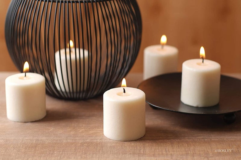 Hosley Unscented White Votive Candles, 72-Pack â€“ Clean-Burning, Long-Lasting 10-12 Hour Burn â€“ Ideal for Weddings, Home DÃ©cor, Spa, Events â€“ Bulk Value for Versatile Use - Image 3