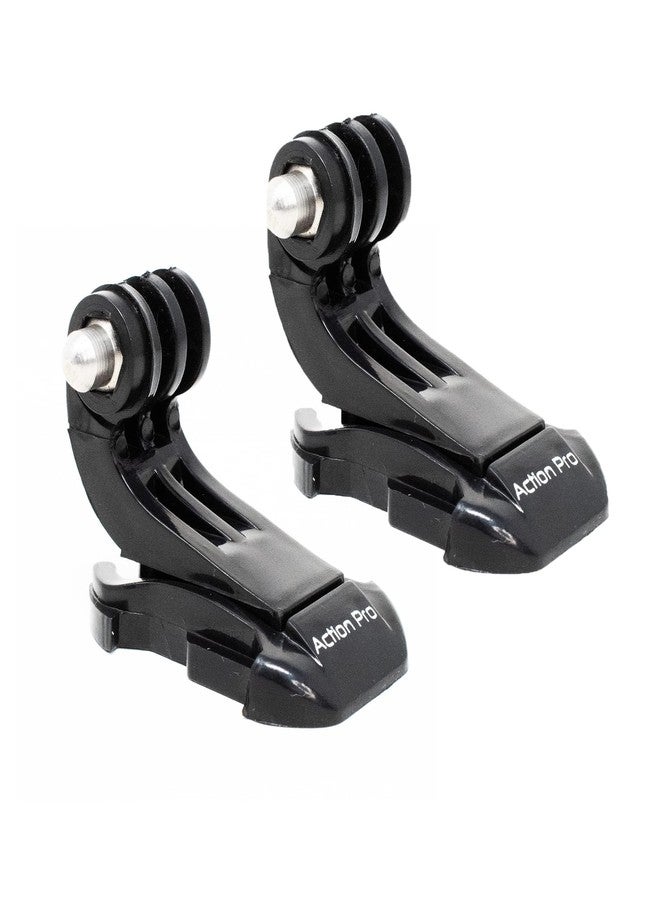 Action Pro Made in India Improved Tough J Hook Quick Release Buckle Mount Compatible with GoPro 13 12 11 10 9 8 7 6 5 4 /4k/Eken/AKASO/SJCAM/YI/DJI Insta 360 and Other Action Cameras (Pack of 2) - Image 1