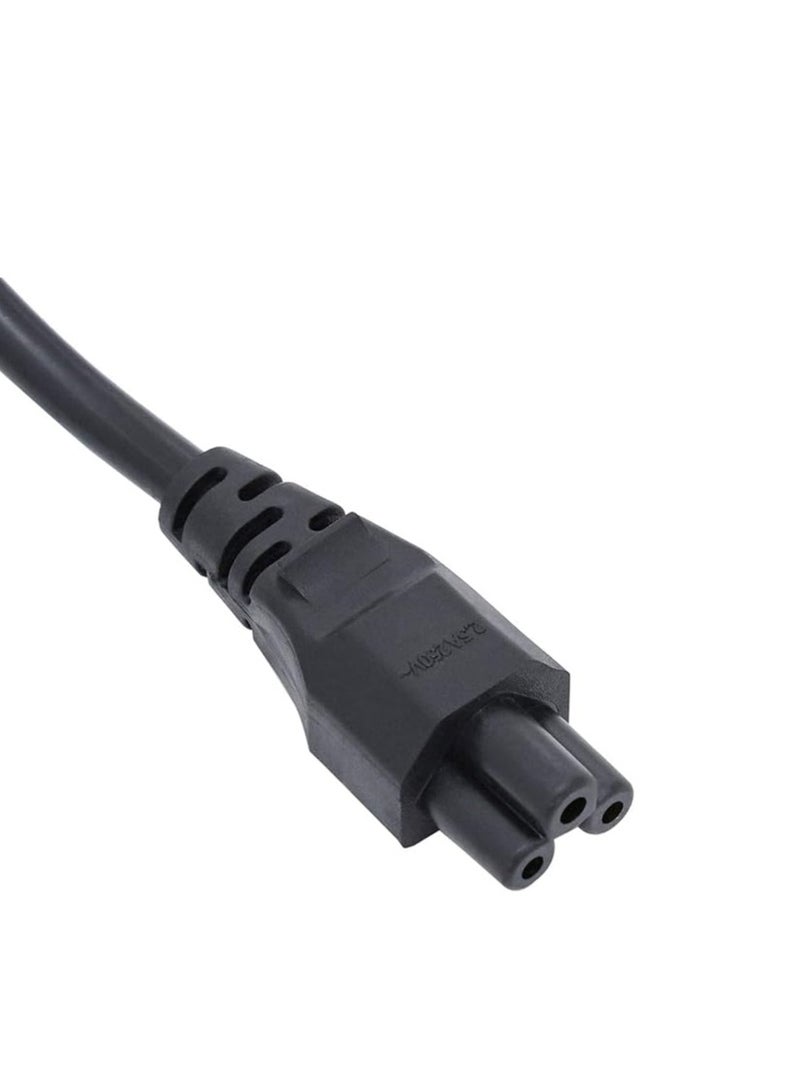 Terabyte Laptop Power Cable UK Plug to C5 3 pin Laptop Power lead - Image 1