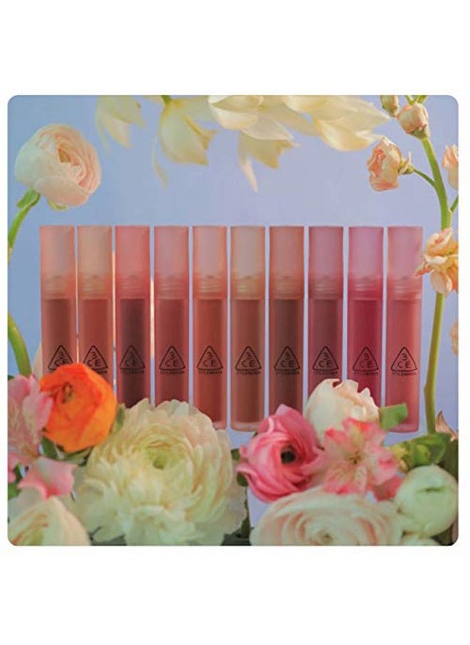 3ce - BLUR WATER TINT(4.6g) soft lip with less smear with a blurry finish (#PLAY OFF) with sun cream(1ml*3ea) - Image 1
