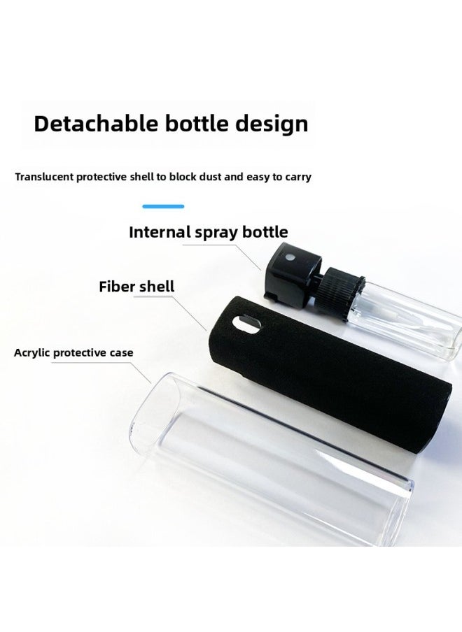 Generic - Direct Portable Mobile Phone Screen Cleaner Spray Wipe Integrated Laptop Display Cleaner-Color:Blue-transparent PC Shell Color Box - Image 1