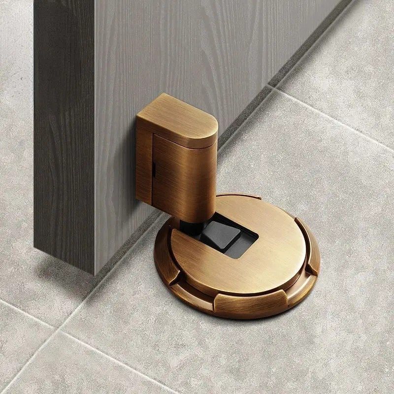 Bluejw Modern Design Stainless Steel Door Stop Wedge with Soft Close Adjustable Rubber Tip - Durable Door Stops Tools - Image 3