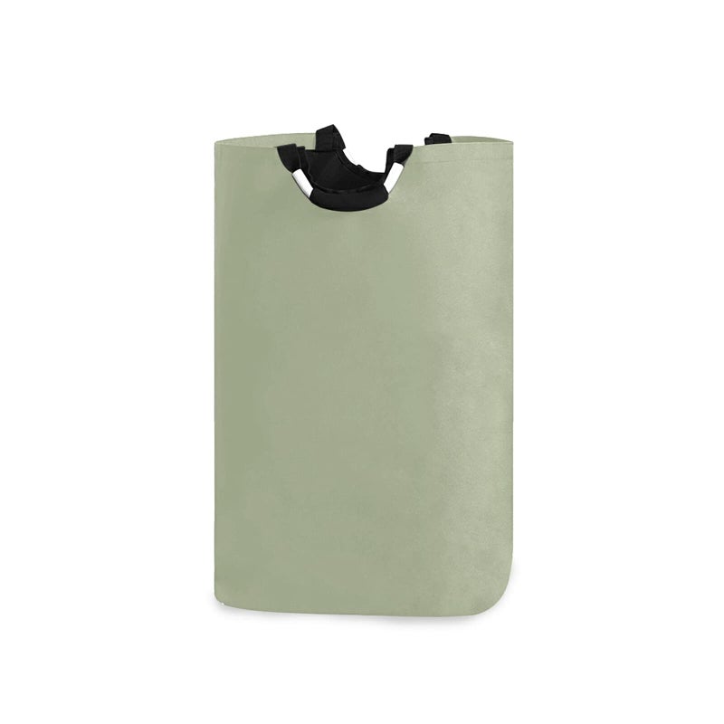 XIGUA xigua Sage Green Solid Color Laundry Hamper Large Laundry Baskets Foldable Clothes Tote with Handles Storage Bag for Family Dormitory Laundry Bathroom Closet Kids Room 