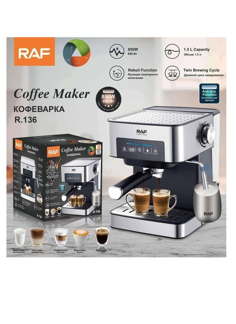 Coffee Maker / 1.5L - R.136 - RAF - 850W
