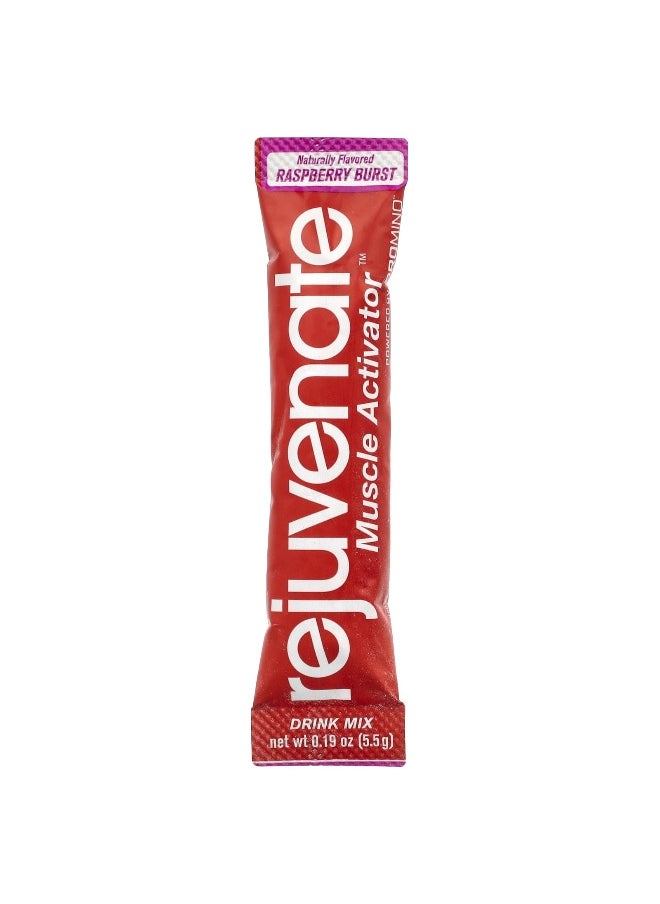 Rejuvenate Rejuvenate, Rejuvenate Muscle Activator™, Drink Mix, Raspberry Burst, 14 Stick Packs, 0.19 oz (5.5 g) Each  - Image 3