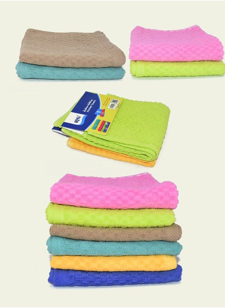 6-Piece Microfibre Cleaning Cloth Set Multicolour 30x30cm - pzsku/Z1FCB28FF149862F4A7DDZ/45/_/1654613015/6cc1d156-07bc-49f6-bcdd-c191b46201db