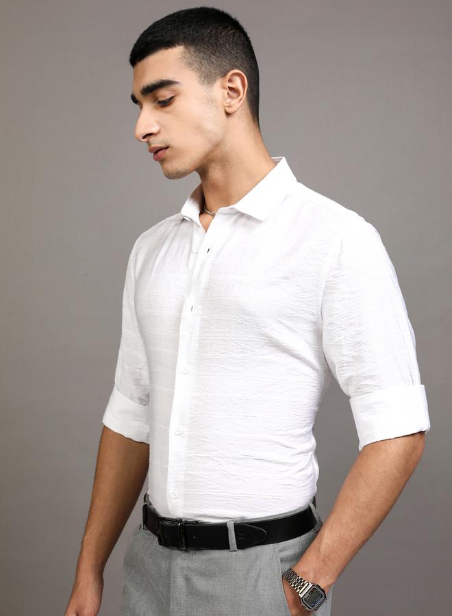 هاي لاندر قميص بقصة ضيقة وياقة من ستايلي - Image 4