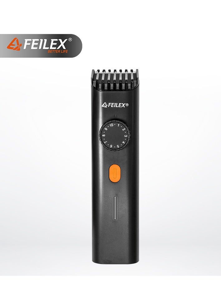 فيليكس ماكينة حلاقة كهربائية لاسلكية 20 مستوى قابلة للتعديل FXHT-7100 أسود - Image 2