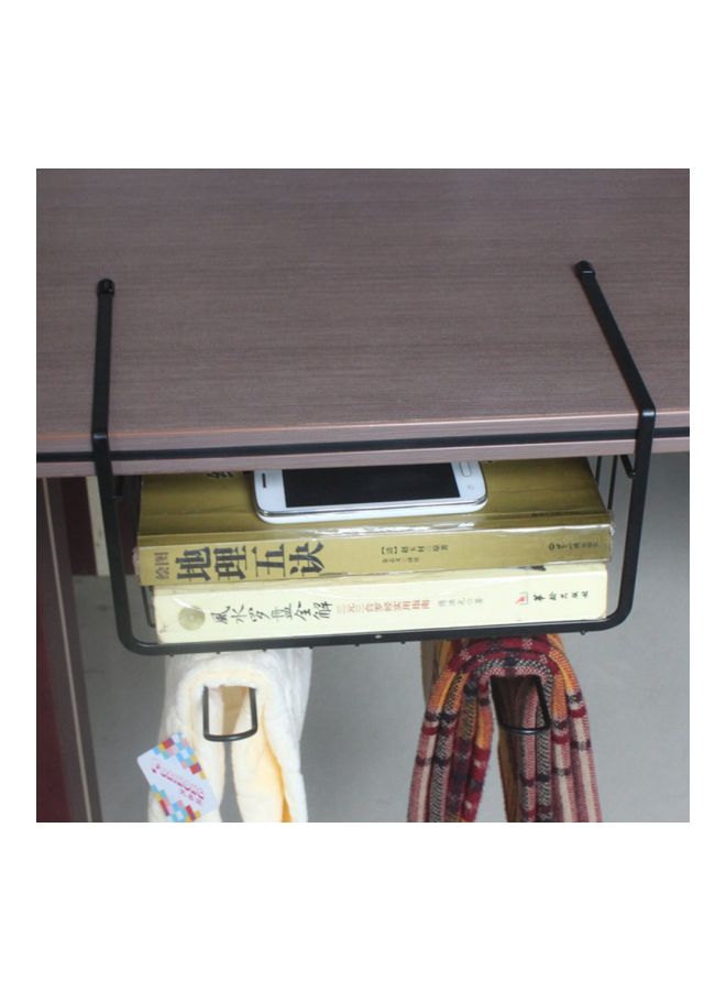 Multi-Functional Storage Shelf Black 26x18.5x19.5cm - Image 5