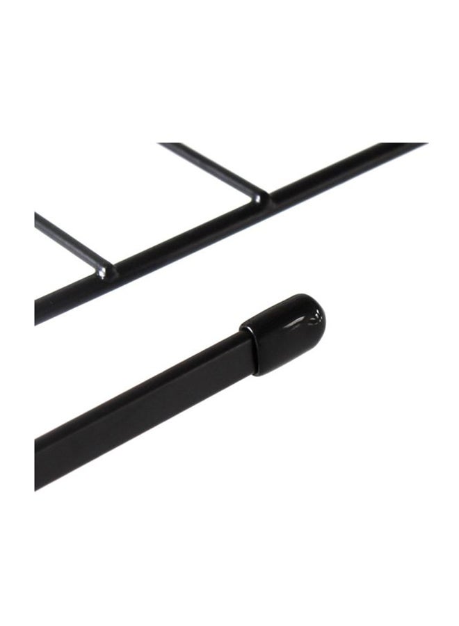 Multi-Functional Storage Shelf Black 26x18.5x19.5cm - Image 4