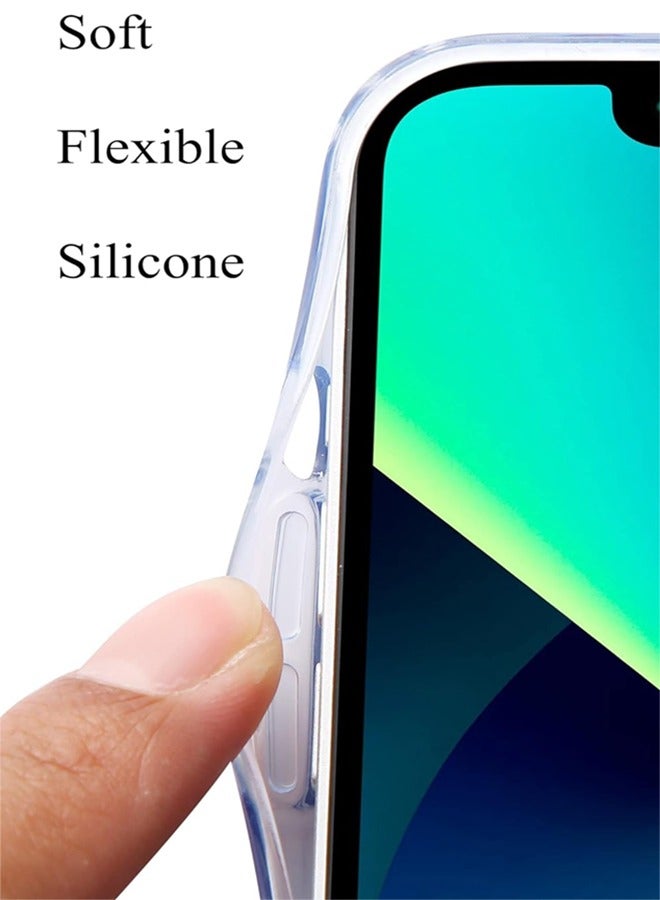 جراب أيفون 13 برو حافظة أيفون 13 برو الفاخرة اللامعة الشفافة لهاتف آيفون 13 برو حافظة من السيليكون المقاوم للصدمات - أخضر - Image 5