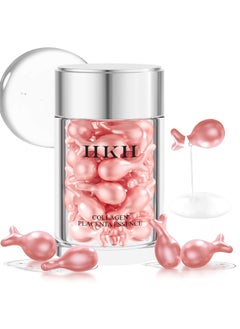HKH Pro-Retinol Serum For Face Anti-Aging Wrinkle 48 Capsules, Vitamin C Anti-Wrinkle,Vitamin A Retinol Collagen Anti-Aging Night Serum For Women,Smooth,Hydrate,Firming Skin,Travel Portable  - Image 1