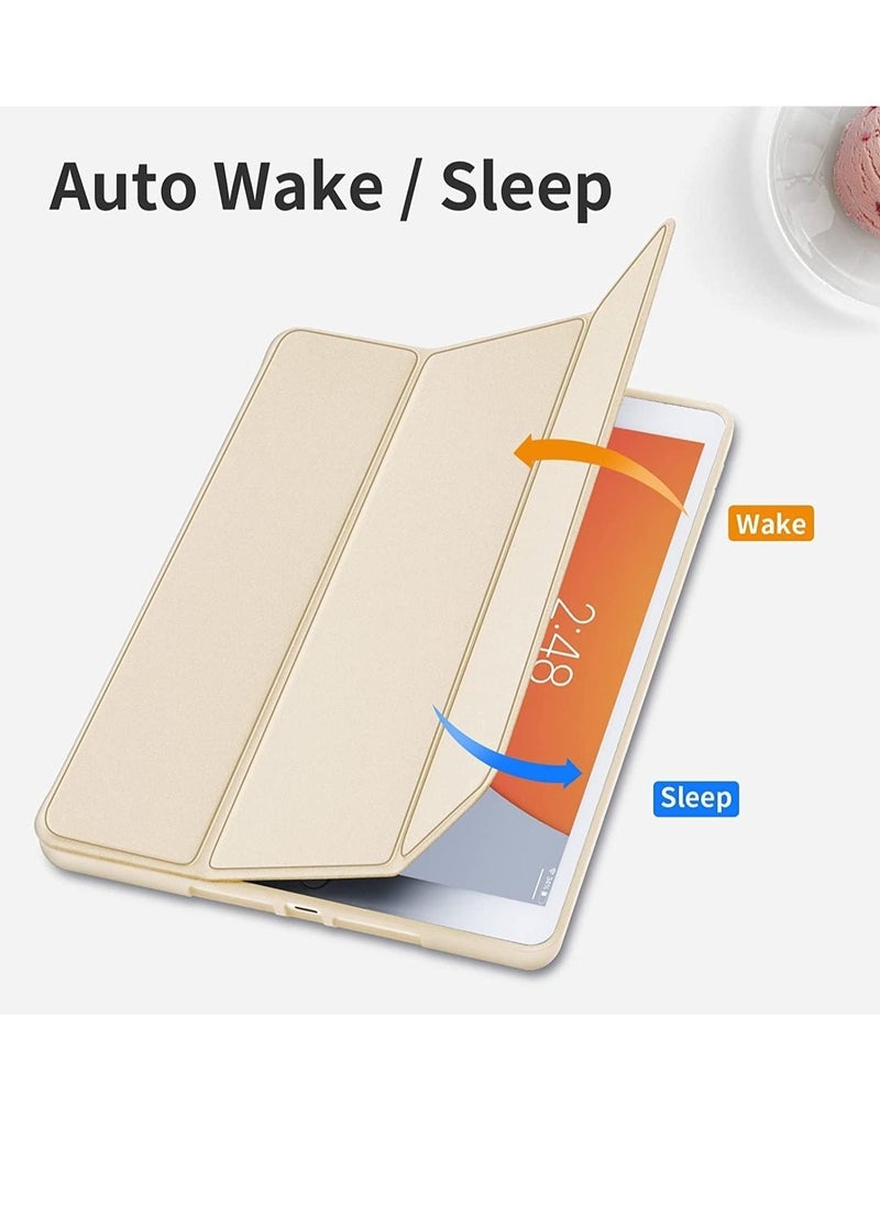 Raxoom Case Compatible with iPad 9th/8th/7th Generation Case/iPad Case 10.2 Inch, Smart Folio Soft TPU Protective Case Cover with Apple Pencil Holder for iPad 9th/8th Gen,Full Body Protection - Image 3