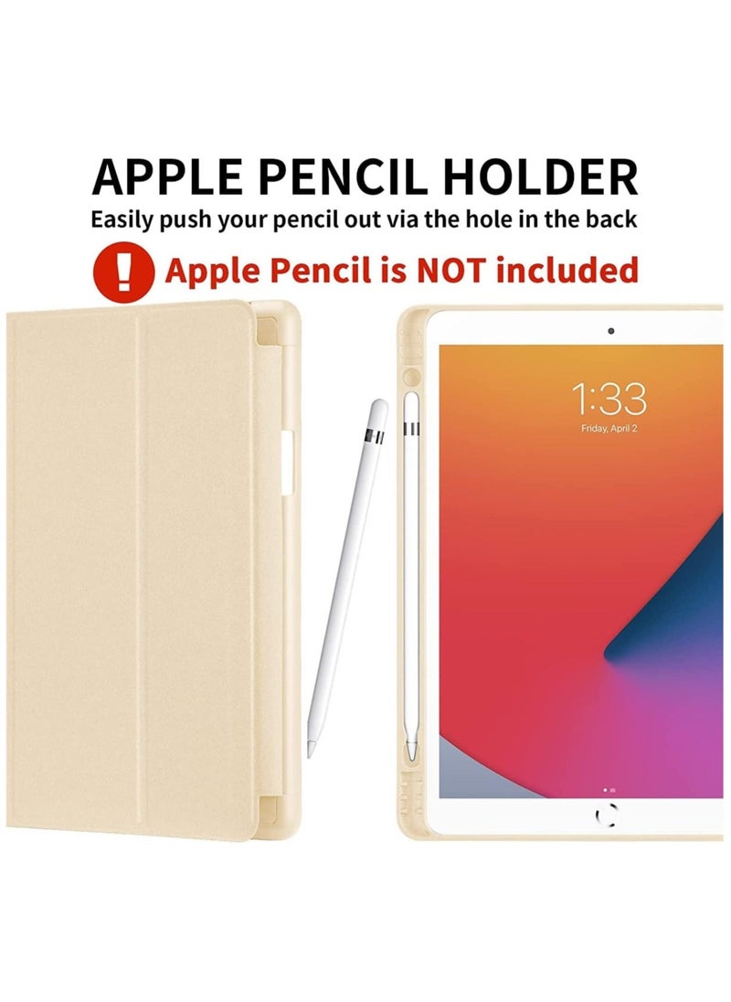 Raxoom Case Compatible with iPad 9th/8th/7th Generation Case/iPad Case 10.2 Inch, Smart Folio Soft TPU Protective Case Cover with Apple Pencil Holder for iPad 9th/8th Gen,Full Body Protection - Image 2