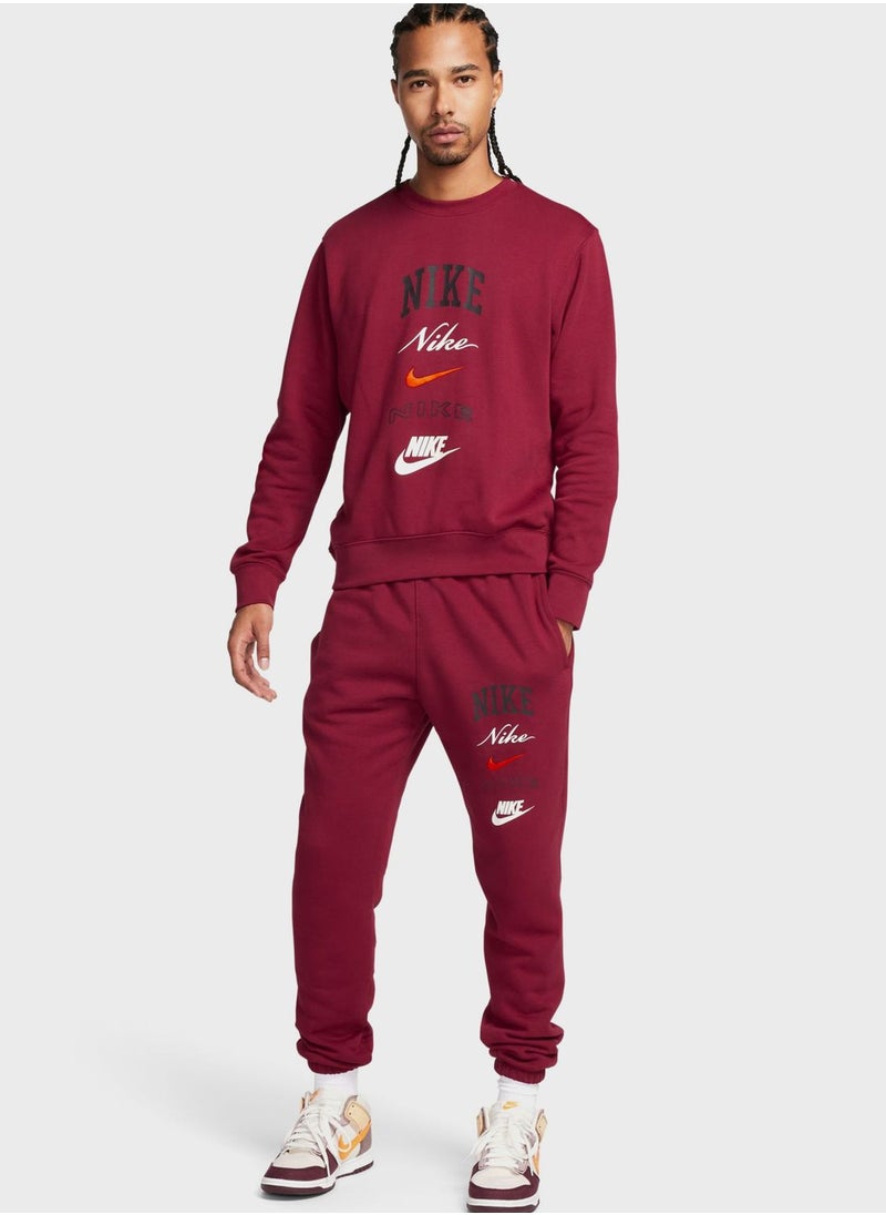 Nike - Club Basketball Crew Stack Gx Sweatshirt - Image 1