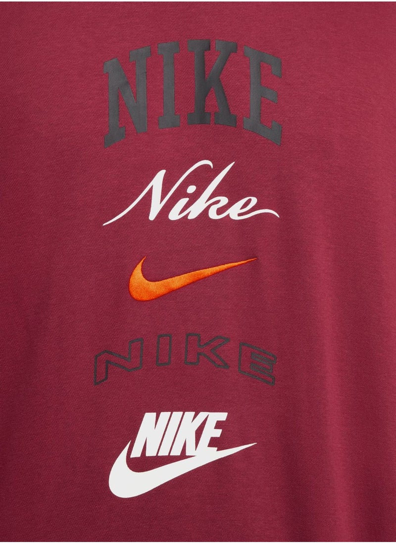 Nike - Club Basketball Crew Stack Gx Sweatshirt - Image 1