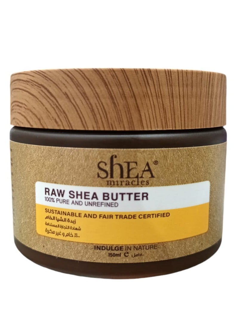 ShEA miracles Raw Unrefined Shea Butter 150 ml