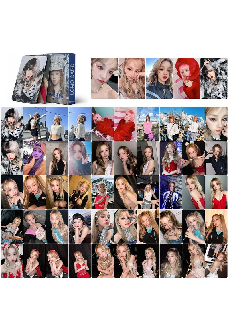 EHOME - 55Pcs GIDLE Member Song Yuqi Solo Lomo Card - Image 1