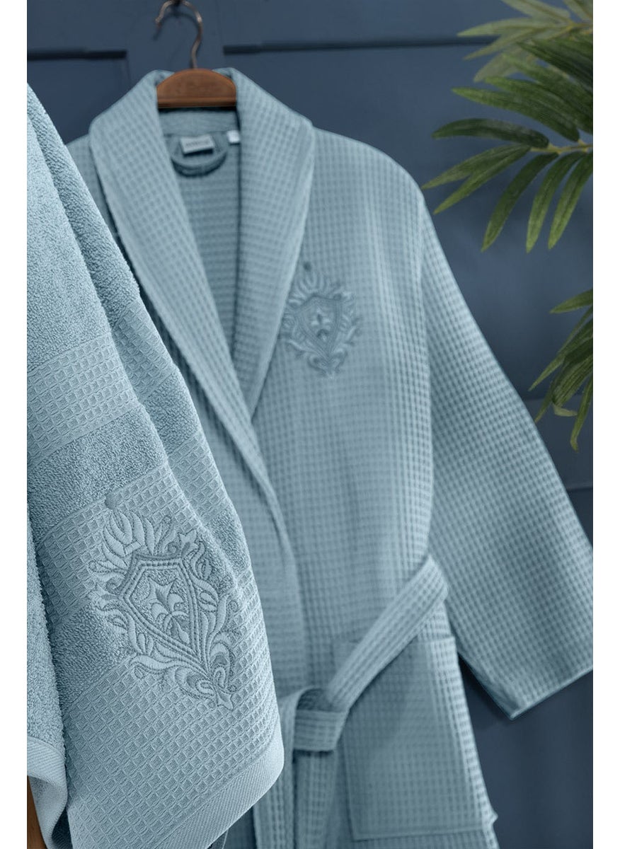 Ruby Large Size Pique Bathrobe Set Blue 2xl - pzsku/Z1FCB8C0343263CA41C98Z/45/_/1741272001/0a74ac02-b06d-4ac5-9547-09e0c8de7039