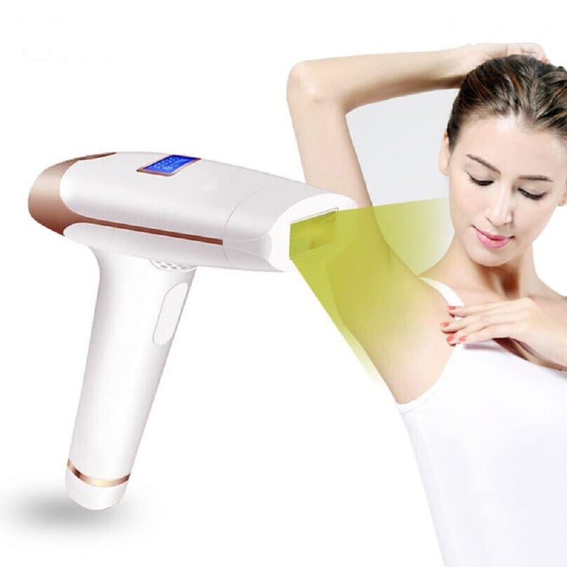 Mokshith Laser Hair Removal Epilator 5 Levels & 2 Modes, 300,000 Flashes IPL Hair Removal for Armpits/Body/Men/Women, Home Salon (MO-02) - Image 1