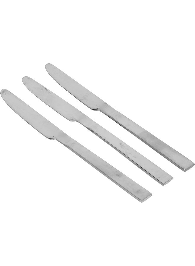 ديلكاسا طاولة ديلكاسا DC2936 من الفولاذ المقاوم للصدأ، 3 قطع، فضية - Image 2