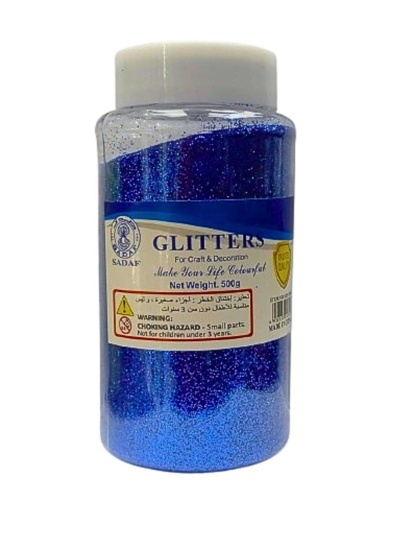 Sadaf Glitter Powder 500gm For Craft And Decoration - Image 1
