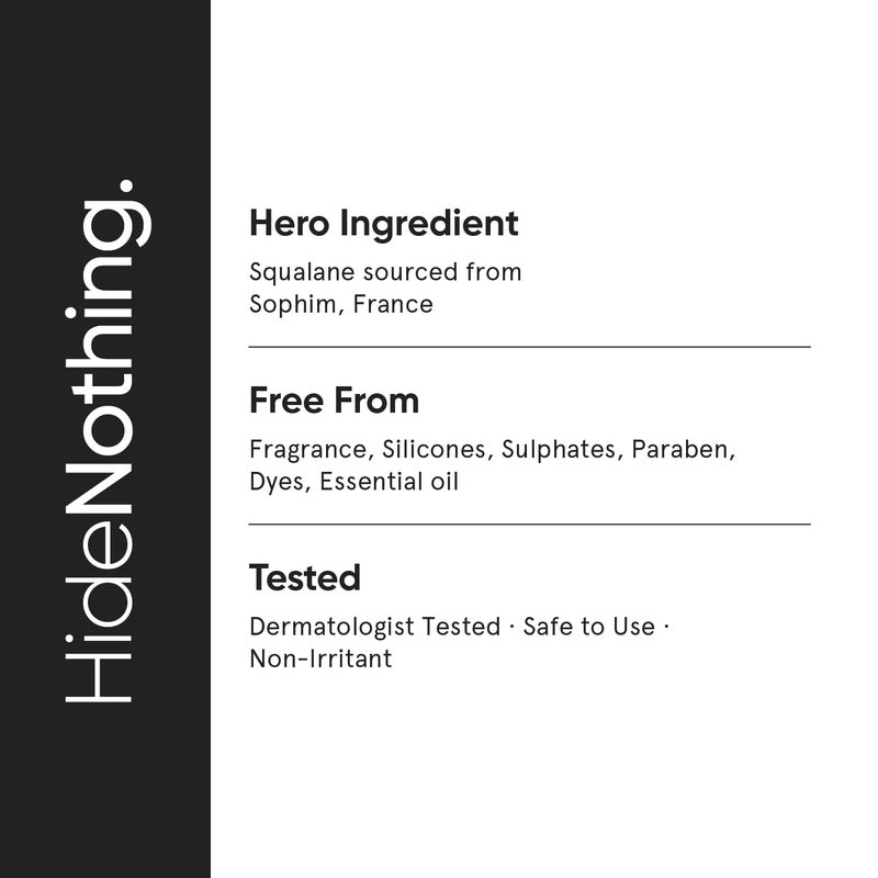 Minimalist Squalane 100% (Plant Derived) Face Oil for Moisturization | Improves Skin Hydration & Reduces Fine Lines | Restores Suppleness, Firmness & Elasticity of Skin | 1 Fl Oz / 30 ml - Image 5