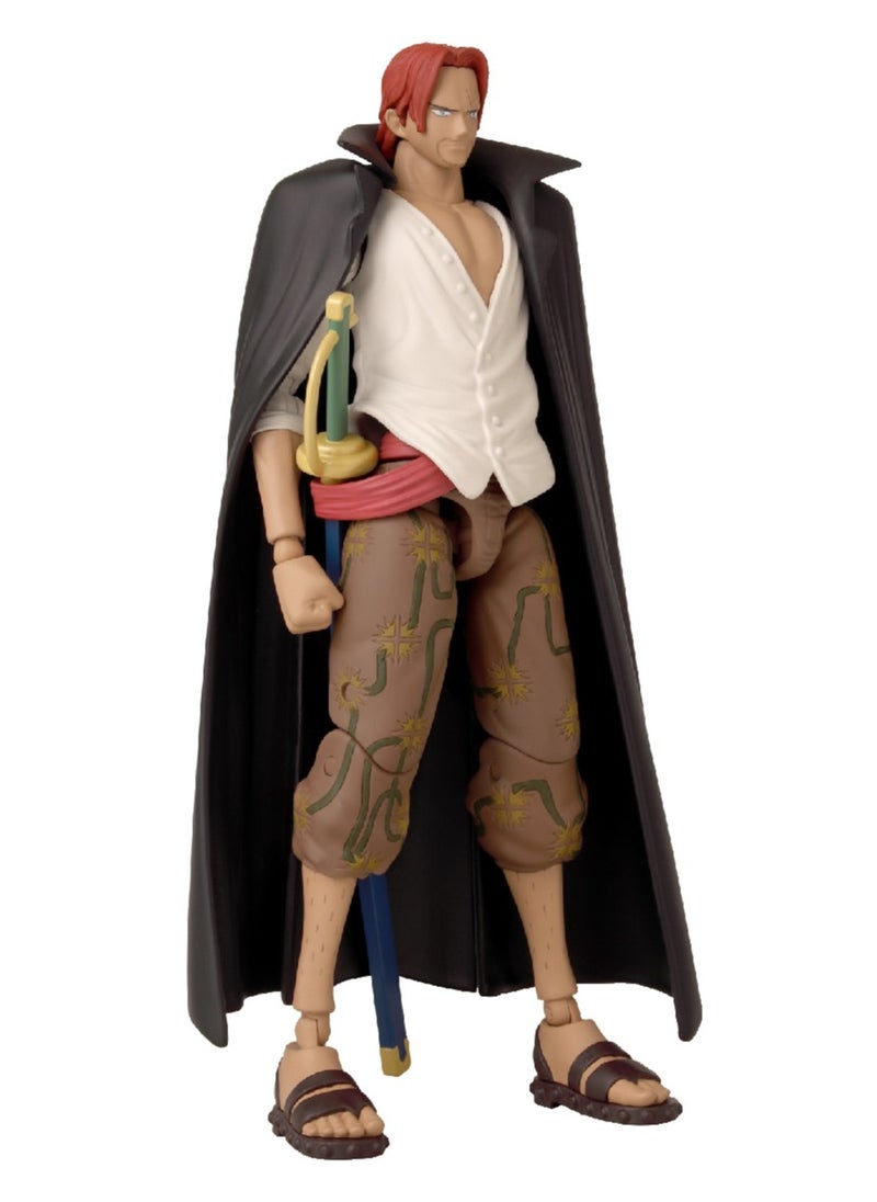 Bandai Anime Heroes One Piece "Red-Haired" Shanks 6.5-Inches | Collectible Action Figure | Interchangeable Hands | Perfect Gift for Collectors, Manga & Anime Lovers!  - Image 4