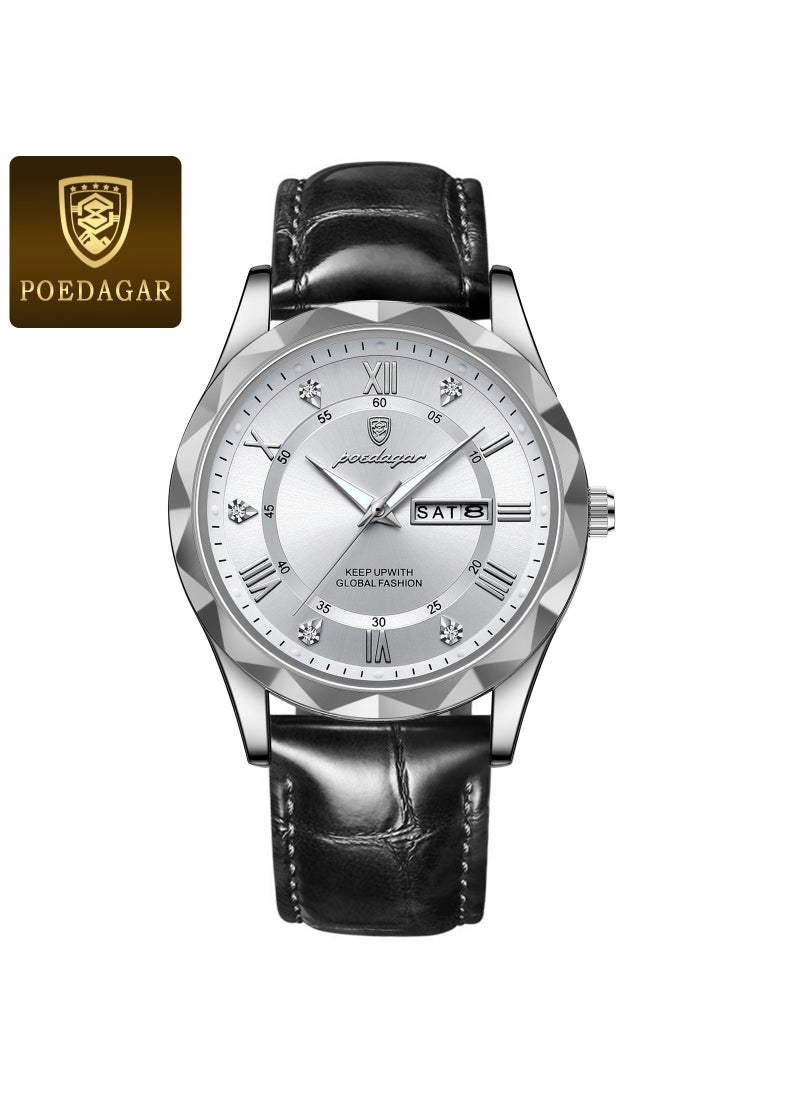 Generic - Swiss brand waterproof luminous new men's watch belt quartz watch live foreign trade explosions a generation of hair - Image 1