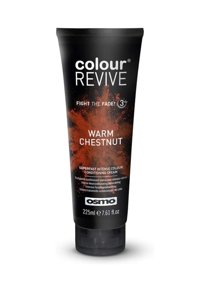 Osmo colour Revive Warm Chestnut is a pigmented treatment to refresh colour inbetween salon visits. - Image 1