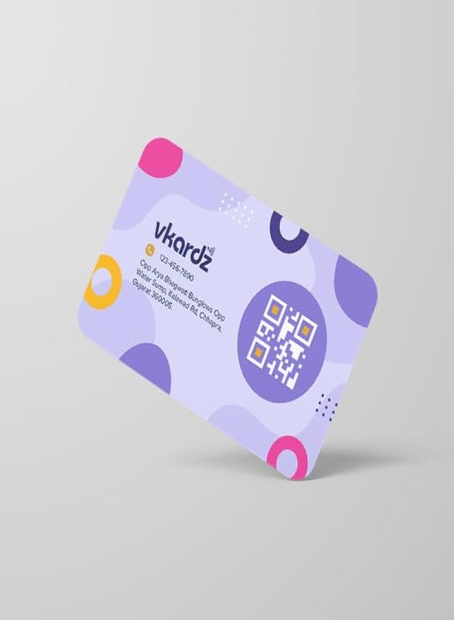 vKardz - Professional NFC Card & Smart Contactless Digital Business Card (Student:01) - Image 3